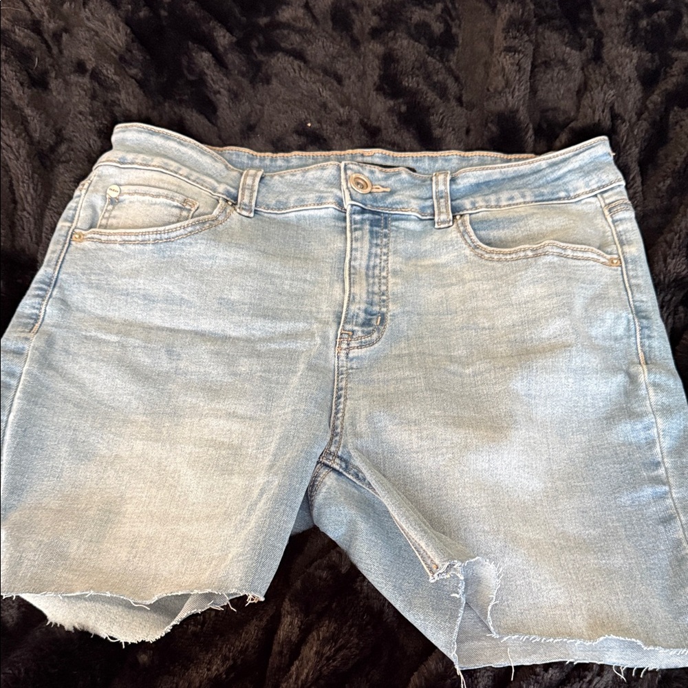 Women's Light Blue Jean Shorts